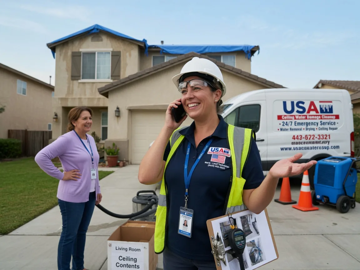 Ceiling Water Damage Restoration Crescent, OK FAQs