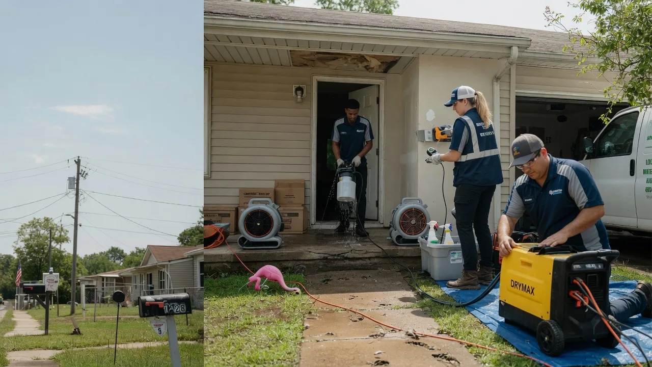 Storm Damage Water Removal in Crescent, OK near me